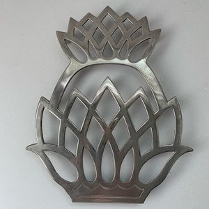 Italian Leonard Silverplate Pineapple Trivet